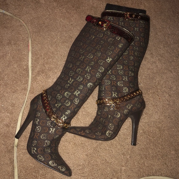 Rocawear heeled boots size 7 women - Picture 1 of 5